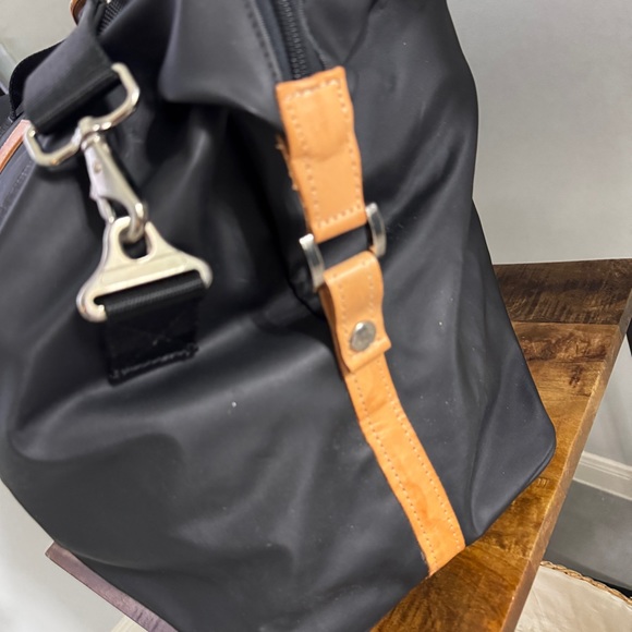 Jon Hart Designs Black Weekender Duffle Bag Suitcase Luggage CFR - Picture 7 of 9